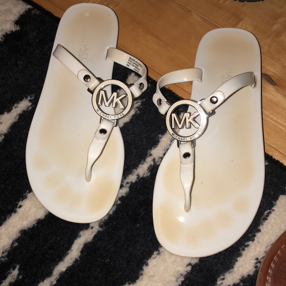 Michael Kors flip flop sandals